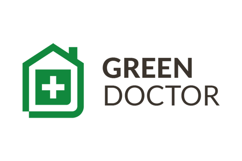 Green doctor logo